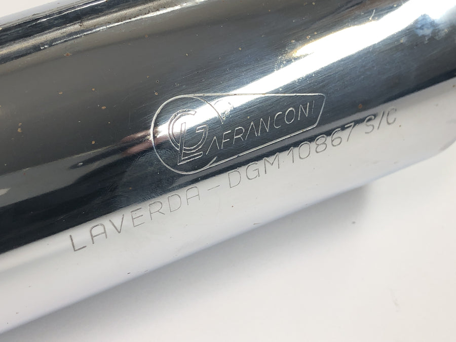 Laverda 1000 [1978] - Exhaust silencer rear silencer muffler pair chrome