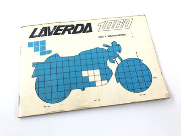 Laverda 1000 [1978] - Betriebsanleitung Handbuch Uso e Manutenzione