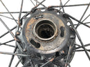 DKW NZ 250 [1938] - Front wheel with spokes and hub.-2