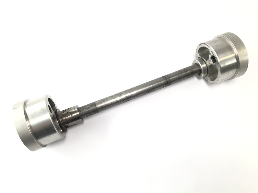 Triumph Daytona 900 T300 [1996] - Rear axle with eccentric chain tensioner