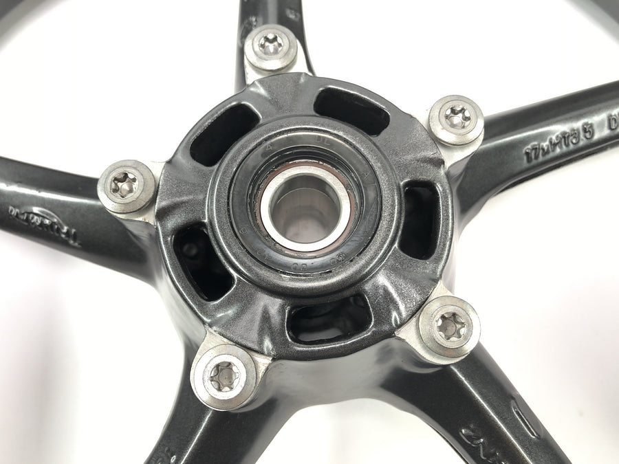 Triumph Street Triple R 675 D67LD [2010] - front wheel Rad rim aluminum black 3.5x17 "