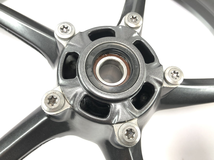 Triumph Street Triple R 675 D67LD [2010] - front wheel Rad rim aluminum black 3.5x17 "