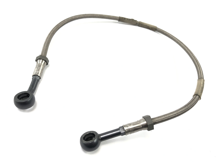Kawasaki ZX -10 ZXT00B [1990] - Brake line steel flex at the back with ABE