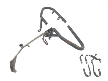 BMW R 100 GS 247E [1991] - Crash bar engine protection bar retaining set left right with side stand