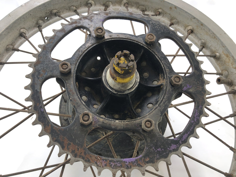 Yamaha XT 500 1U6 [1981] - Hinterradfelge mit Bremstrommel