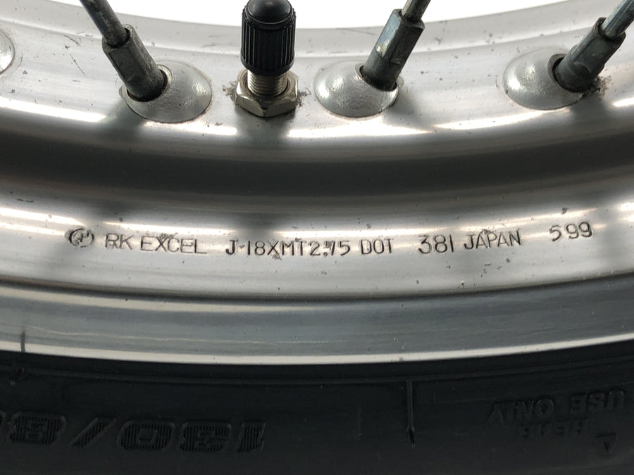 Kawasaki W 650 EJ650A [1999] - Hinterrad Hinterradfelge Speichenrad 2.75 x 18"