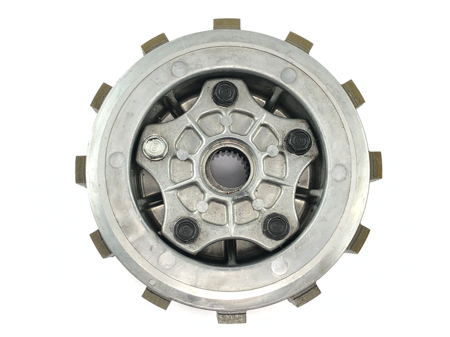 Honda XRV 750 Afrika Twin RD04 [1990] - Clutch inner basket with friction disks and steel disks