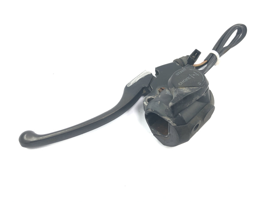 BMW R 100 GS 247E [1991] - handlebar fitting, left clutch fitting with choke lever