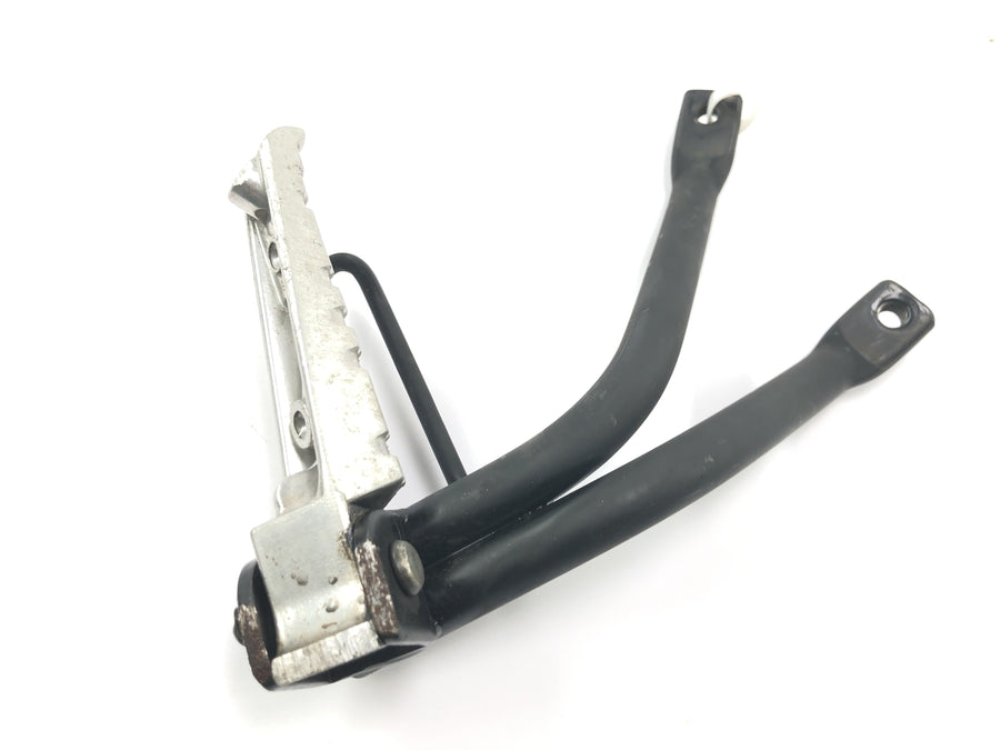 Yamaha WR 125 X DE07 [2010] - Pillion footrest, rear right passenger footrest with bracket