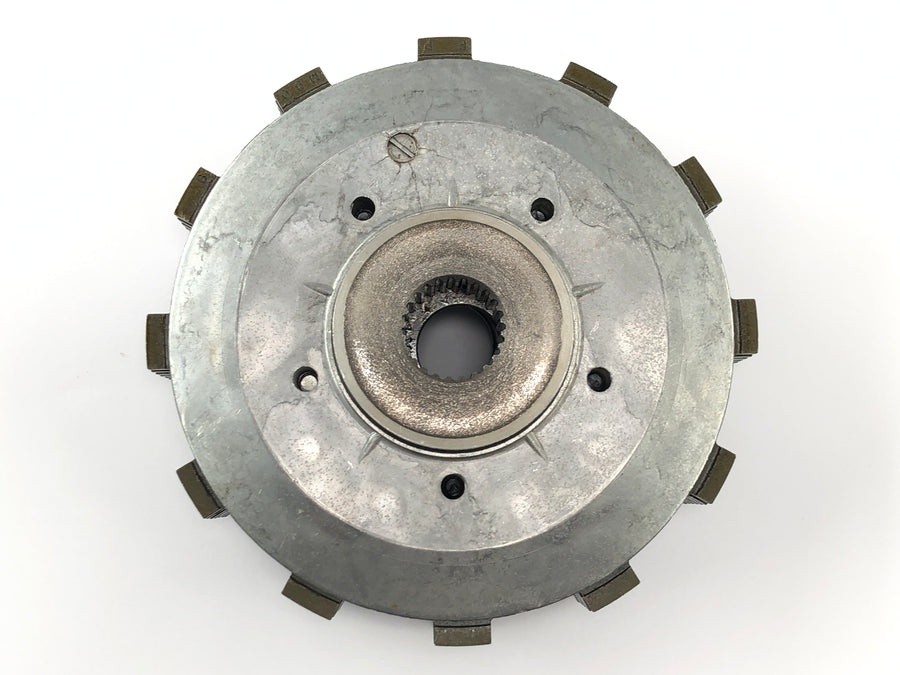 Honda XRV 750 Afrika Twin RD04 [1990] - Clutch inner basket with friction disks and steel disks