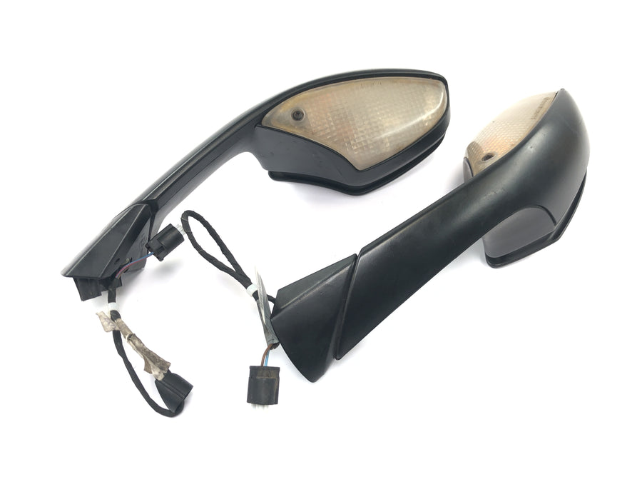 BMW K 1200 S K12S [2005] - Pair of mirrors, rear view mirrors, exterior mirrors with indicators pair