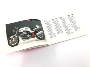 Moto Guzzi V11 Sport [1999] - Handbuch Fahrerhandbuch Bedienungsanleitung - 0