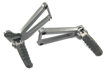Cagiva Planet 125 [1998] - Passenger footrests with holder for rear passenger footrest holder pair - 0