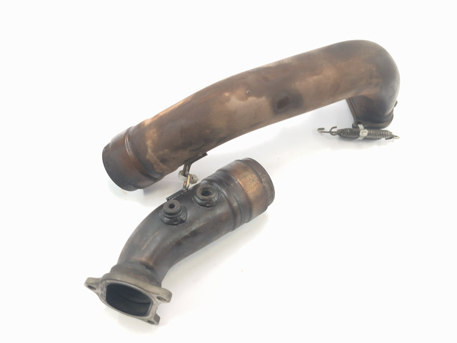 Ducati Multistrada 1200 S Touring [2009] - manifold exhaust manifold exhaust pipe set