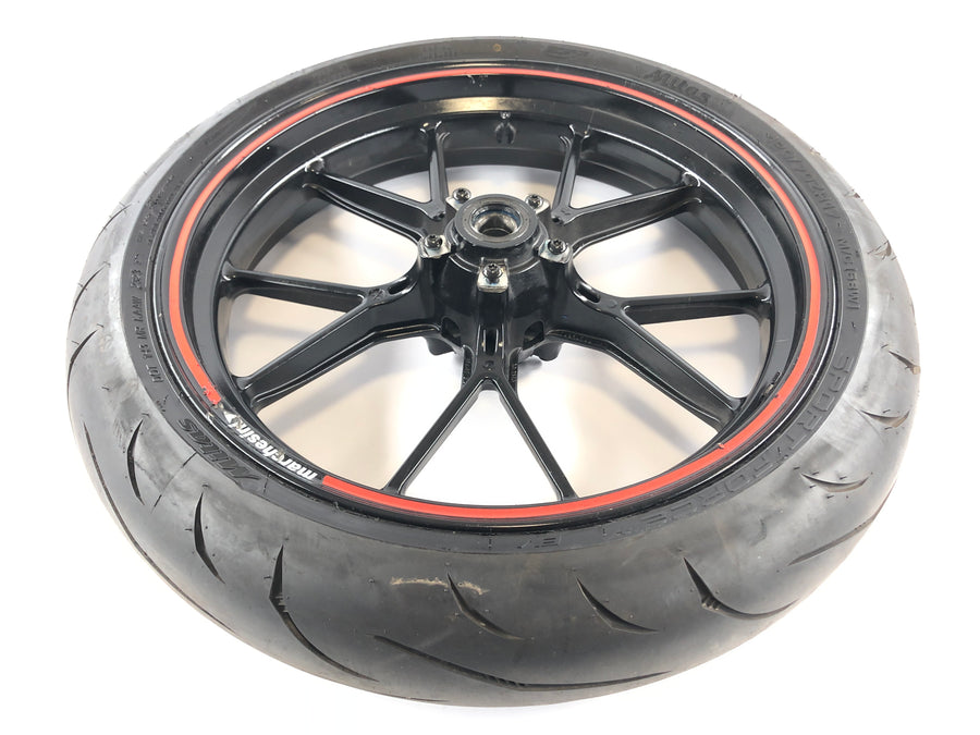 Ducati 1098 S H7 [2009] - Vorderrad Rad Felge vorne 3.50x17" Reifen DOT 2323