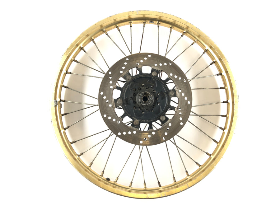 Yamaha XT 600 Zentere 34L [1985] - rim front wheel gold with brake disc 1.60 x 21 "