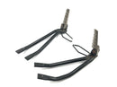 Aprilia RS 125 TW [2017] - Passenger footrests with rear footrest system holder pair-1