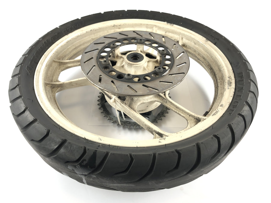 Yamaha RZ 250 R 29L [RD 250 YPVS] - Hinterrad Rad felge hinten 2.50 x 18" mit Kettenrad und Bremsscheibe
