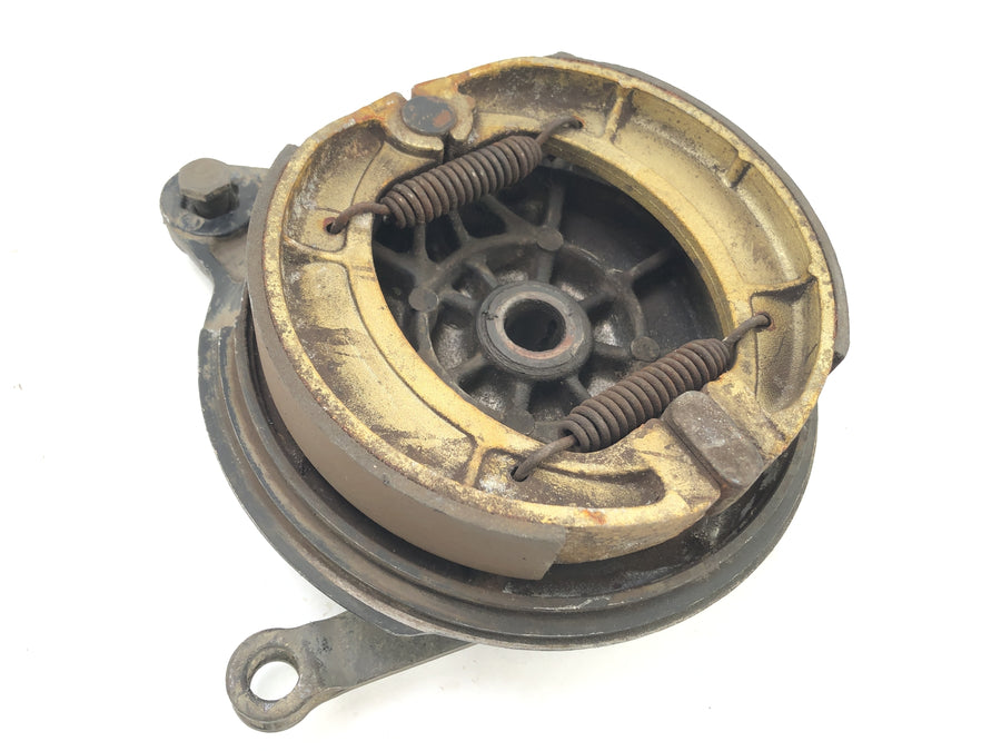Yamaha XT 500 1U6 [1981] - Rear brake drum with brake shoes