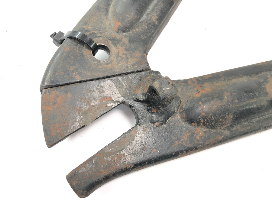 DKW NZ 250 [1938] - rear wheel swing arm, right rear wheel strut