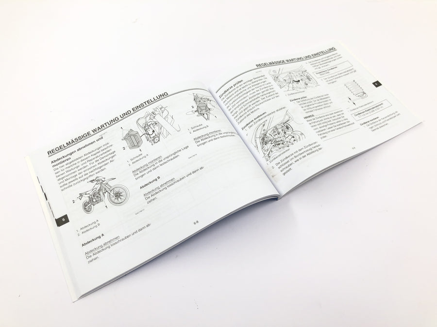 Yamaha WR 125 X DE07 [2010] - User manual manual driver manual