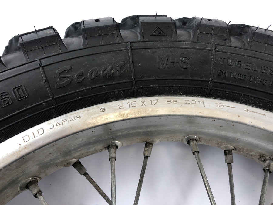 Honda XR 600 R PE04 [1993] - Rear wheel rim rear rear wheel rim