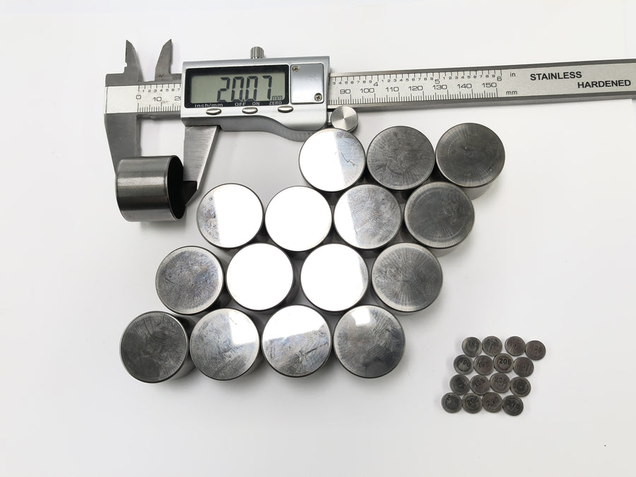 Honda CBR 900 RR SC28 [1994] - Stößel petroleum cups with Shim's adjustment tile set