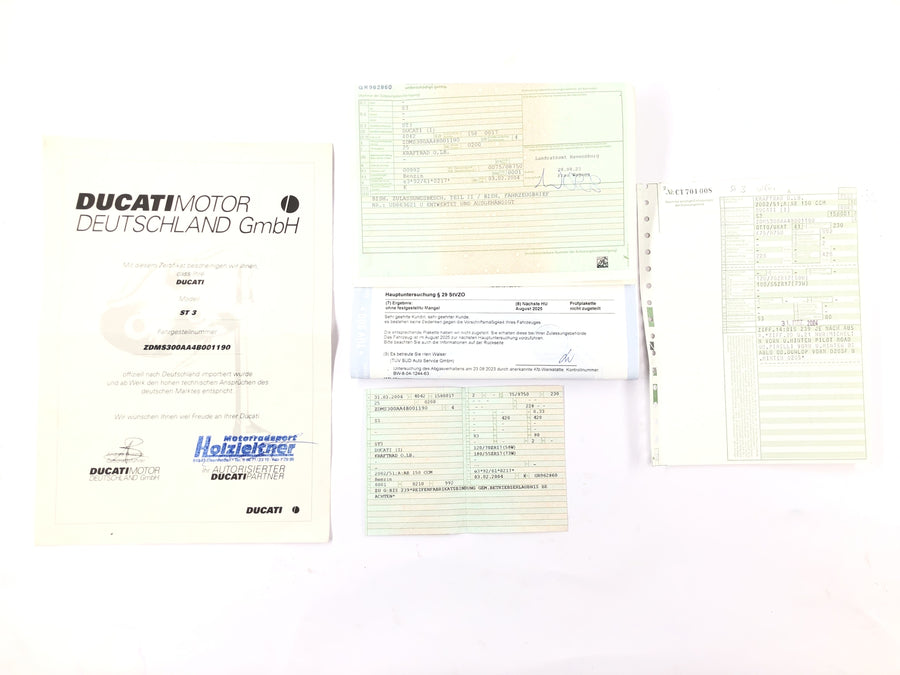Ducati ST3 S3 [2004] - Rahmen Hauptrahmen mit Papieren