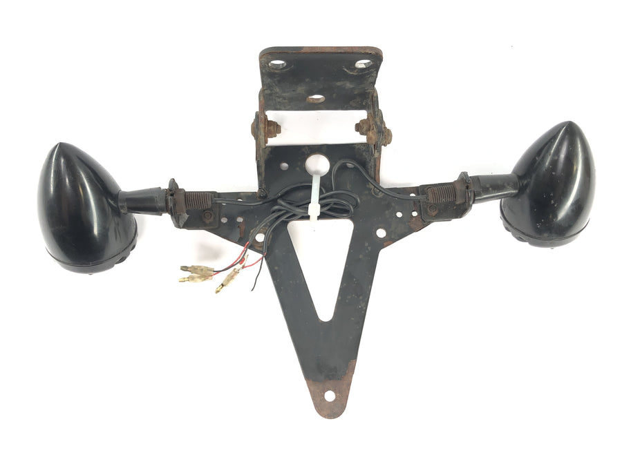 Kawasaki ZR7 ZR750F [1999] - license plate holder blinker holder rear light holder behind