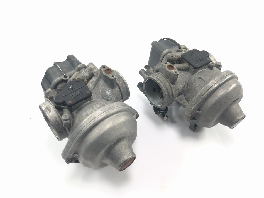 BMW R 100 GS 247E [1991] - Carburettor pair of Bing constant pressure carburetors