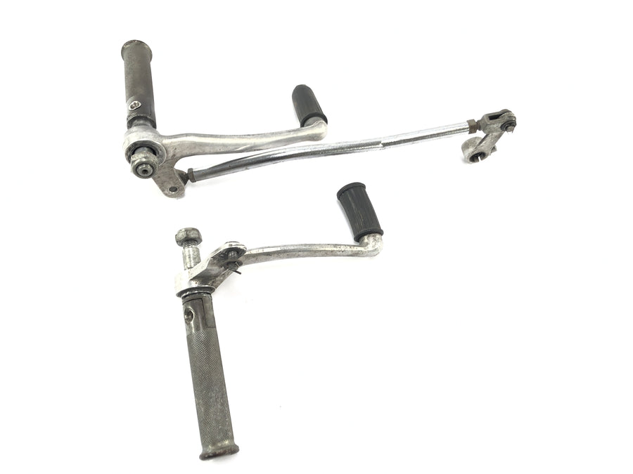 Ducati SL 600 Pantah [1982] - Rider footrests with gearshift and brake lever