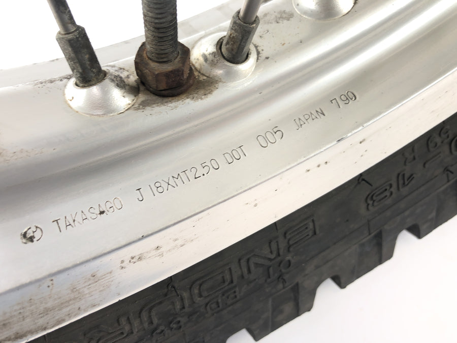 Husqvarna TE 610 8AE [1994] -  Hinterrad Felge mit Bremsscheibe und Kettenrad
