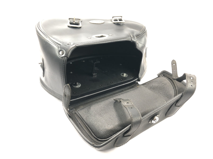 Honda VTX 1800 SC46 [2004] - Seitenkoffer Paar Satteltasche Lederkoffer mit Schlüssel