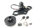 Aprilia RST 1000 Futura [2002] - locksmith with fork bridge above ignition lock tank lid key set-4