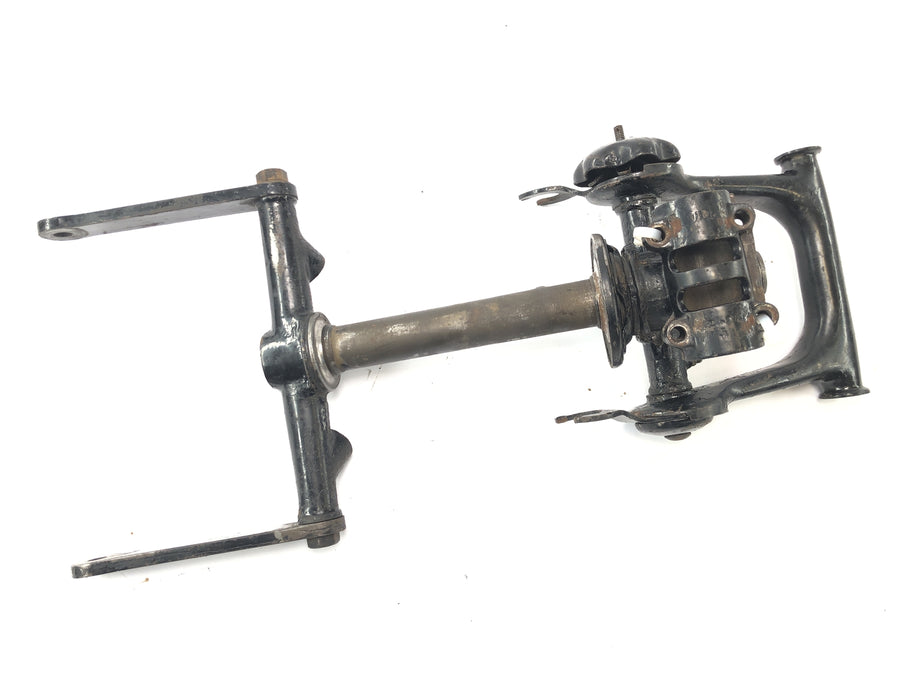 DKW NZ 250 [1938] - Vorderradgabel Gabelbrücken Umlenkhebel vorne