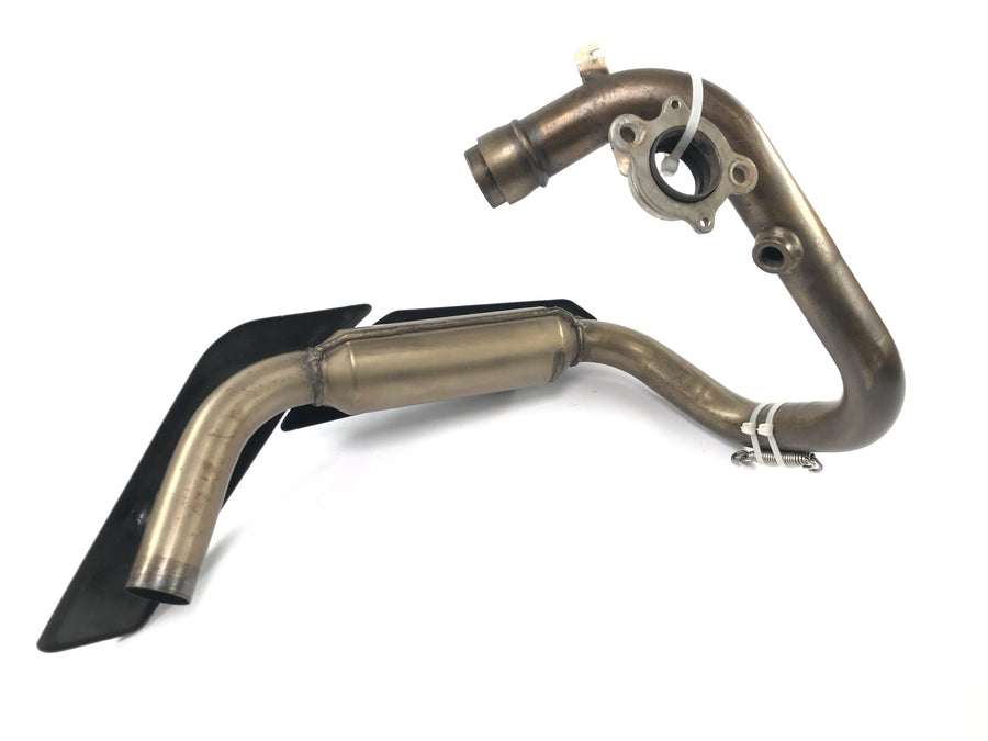 SWM RS 125 R B2 [2020] - Krümmer Auspuffkrümmer Hosenrohr mit Hitzeschild