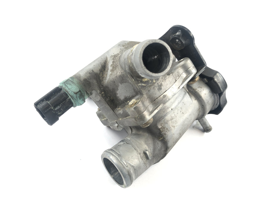 Kawasaki VN 1600 Mean Streak VNT60B [2005] - Kühlmittelstutzen mit Thermostat Kühlmittelthermostatgehäuse