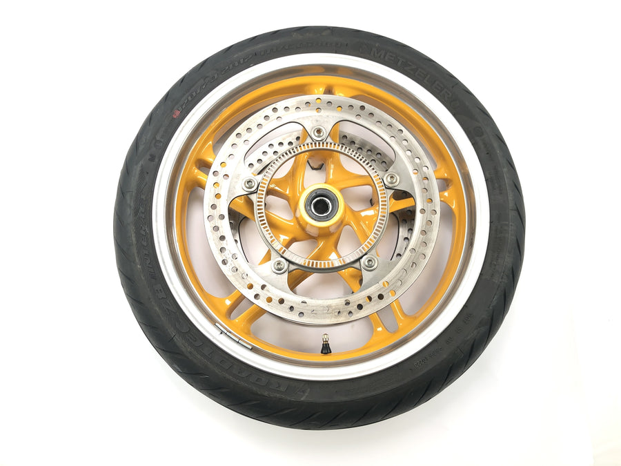 BMW R 1100 S R2S [2000] - Front wheel complete wheel rim 3.50 x 17" brake discs ABS sensor ring