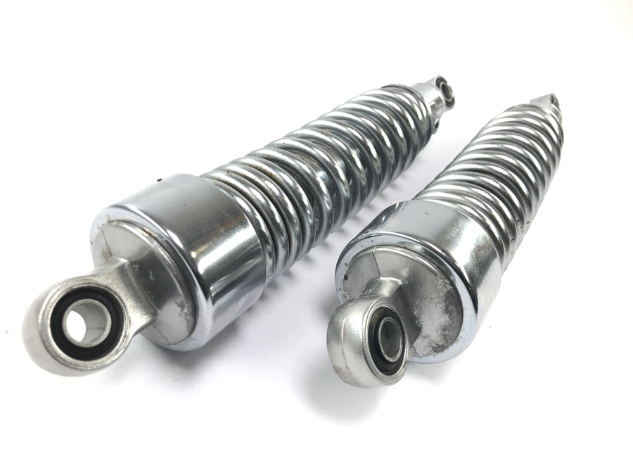 Triumph Bonneville T100 986MF [2012] - rear shock absorber strut pair chrome