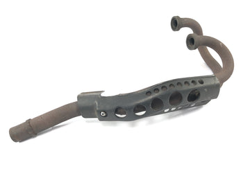 Honda XL 250 R MD03 [1993] - Auspuffkrümmer Krümmer Auspuffrohr mit Hitzeschild