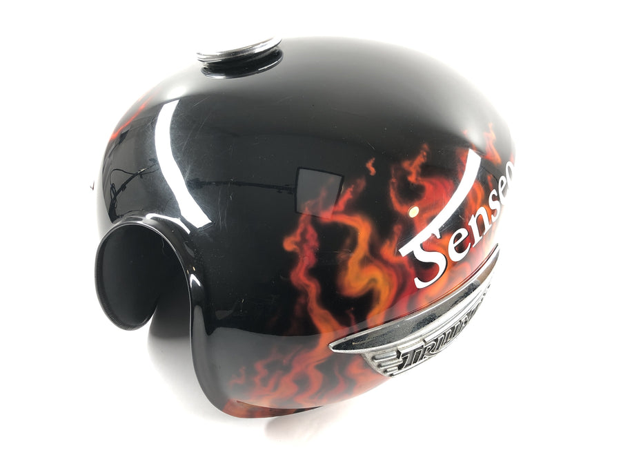 Triumph Bonneville T100 986MF [2012] - Tank fuel tank petrol tank with fuel cap