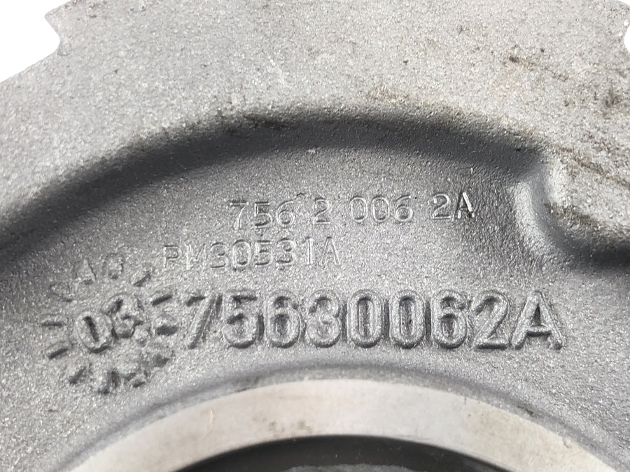 Ducati Monster S4R M4 [2004] - rear wheel hub bearing mount carrier at the rear