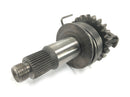 Sachs ZX 125 [1998] - Kickstarter shaft Kickstart shaft with gear return spring-2