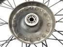 DKW NZ 250 [1938] - Front wheel with spokes and hub.-4