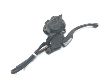 BMW R 100 GS 247E [1991] - handlebar fitting, left clutch fitting with choke lever - 0