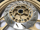 Yamaha RD 350 YPVS 31K [1984] - Rear wheel rim gold with brake disc-5