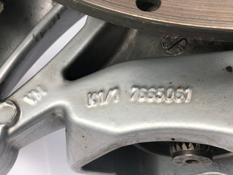 BMW R 1200 GS R12 K25 [2004] - final drive cardan 31/11 rear axle gear HAG with ABS brake disc