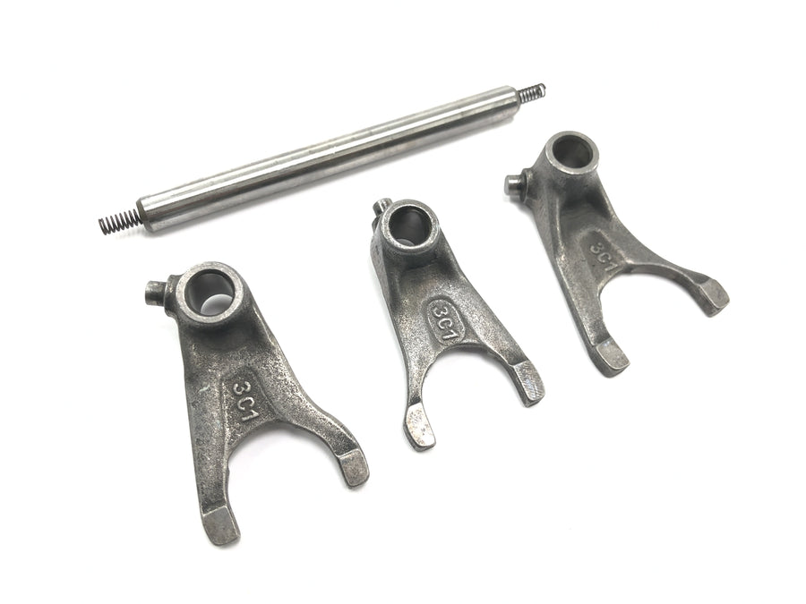 Yamaha WR 125 X DE07 [2010] - shift fork set shift forks shift fork shaft