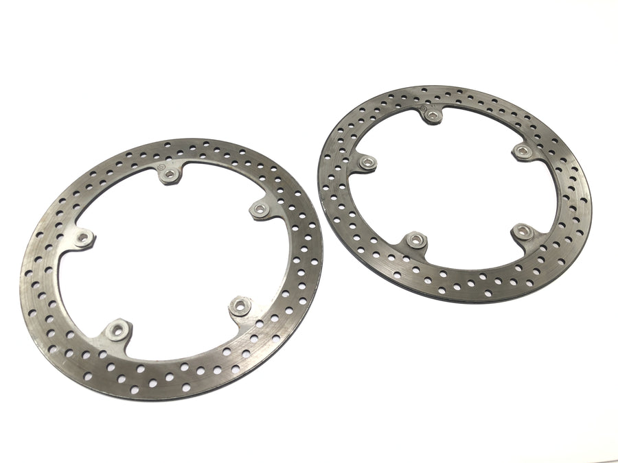 BMW K 1200 S K12S [2005] - Brake disc set 320 x 5.00 mm Brake Disc perforated at the front