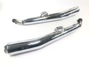 Laverda 1000 [1978] - Exhaust silencer rear silencer muffler pair chrome-1